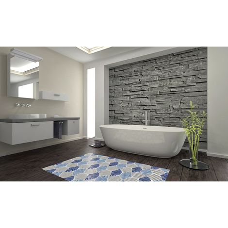 d-c-fix Weichschaummatte Seashells 200 x 65 cm beige/blau (1/2)