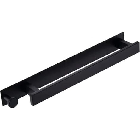 Wall-mounted, drill-free stainless steel towel rack – Space-saving, quick installation, modern design for the bathroom