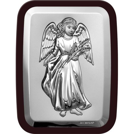 Imagen de un ángel con espigas en un marco oscuro Tamaño: 11x15cm SKU: BC6453/2XWM