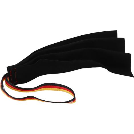 Jouet de traction pour chien avec poignée, cuir souple et résistant, jouet de dressage pour chiot chiffon à mordre (1/5)