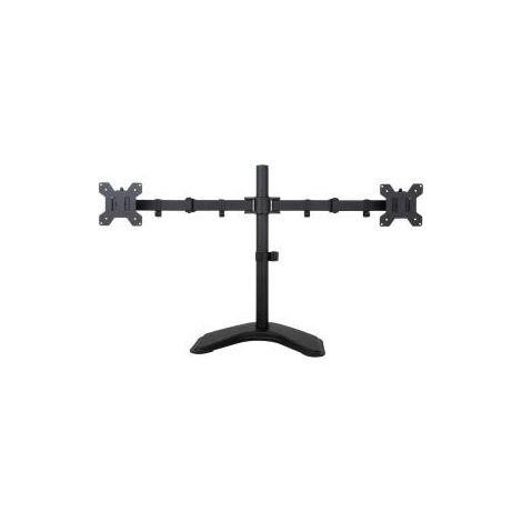 Art L-21N Schreibtischhalterung schwarz für zwei Monitore (1/2)