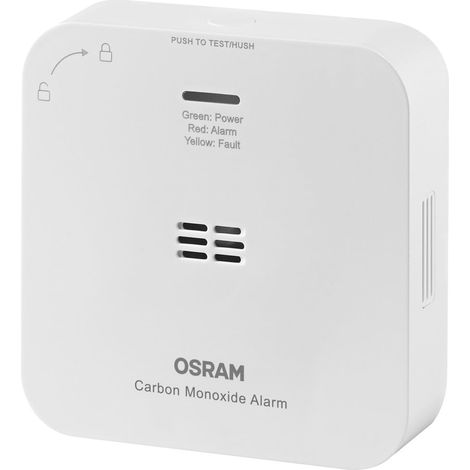 Osram Smart+ WiFi Kohlenmonoxiderkennung-Sensor weiß Kohlenmonoxiddetektor (1/3)