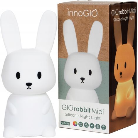 INNOGIO GIO Lampada da notte midi a forma di coniglio GIO-136 (1/5)