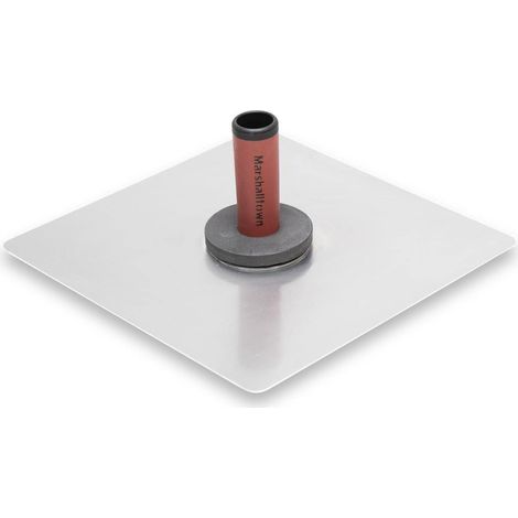 1 - Taloche En Aluminium - Outil De Plâtrier - Pour Application D&39enduit Et De Plâtre - Avec Poignée Ergonomique - Gris - 33x33cm (1/5)