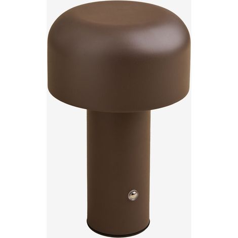 SKLUM Kabellose LED-Tischlampe aus Eisen Loentia Braun Choco (1/5)