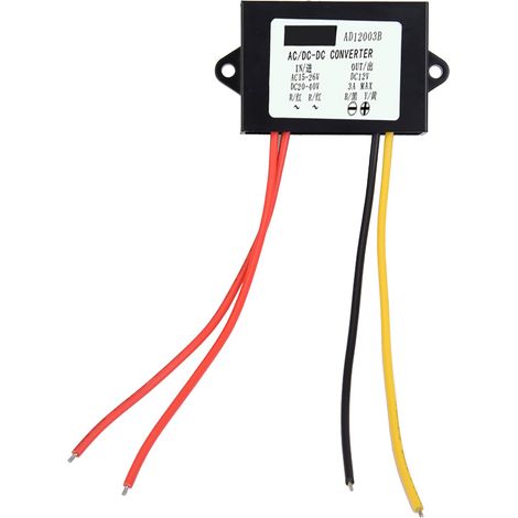 AC24V-DC12V-Spannungswandler-Reglermodul für Autoradios 3A (1/5)