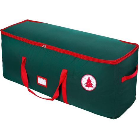 Sac De Rangement Sapin Noël 600D Oxford Convient Aux Arbres Artificiels Sac Imperméable Pour Arbre De Noël Sac Avec Fermeture Éclair Pour Garage, (1/5)