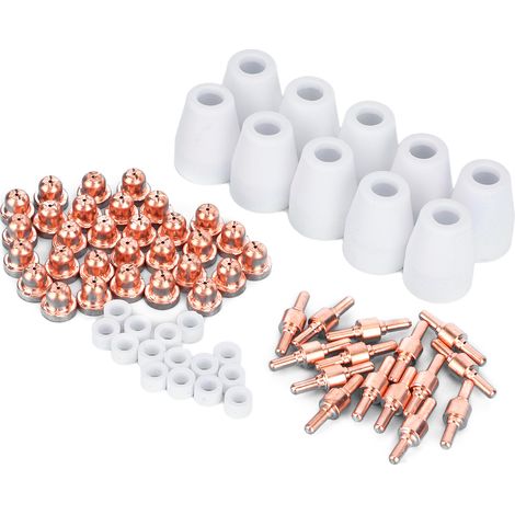 70 électrodes consommables pour découpeur plasma PT-31 LG-40 CUT40 CUT50 (1/5)
