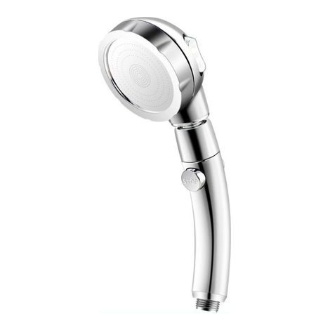 CCYKXA 3 Spray Type Shower Head - Universal Shower Head with Shower Head - Water Saving - Detachable Shower Head - High Pressure Shower Head - Chrome - for Bath and Spa (1/5)