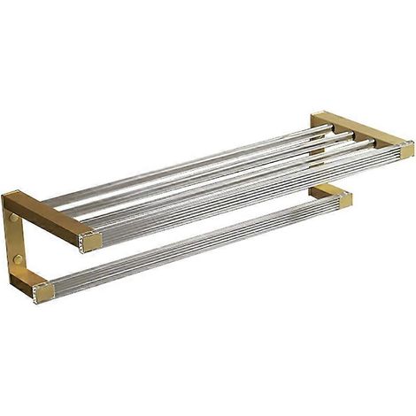 Étagère de salle de bain, porte-serviettes de douche (1/5)