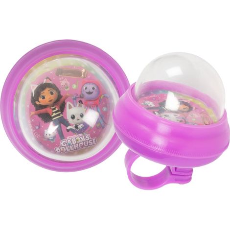 TATAWAY Campanello Squeeze Gabby's Dollhouse Bici Bambini Rosa Auto Regolabile (1/5)