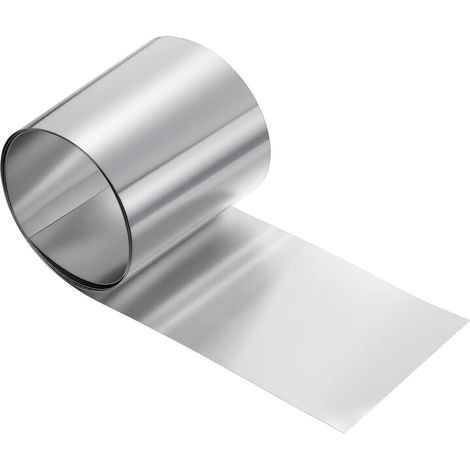 QUARKZMAN Rouleau En Aluminium 3in x 3.3ft Panneaux De Toiture Métalliques Feuille D'Aluminium Imperméable, 0.4mm, Pour Réparation Maison Étanchéité Toiture Fenêtres Portes Projets DIY (1/5)