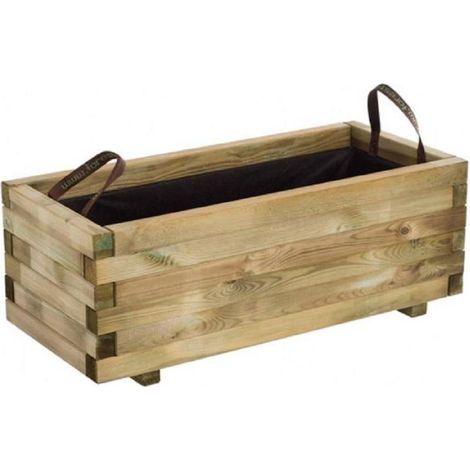 JARDINERA RECTANGULAR 73L BAROQUE 90 X 40 X 33 CM - 409 (1/2)