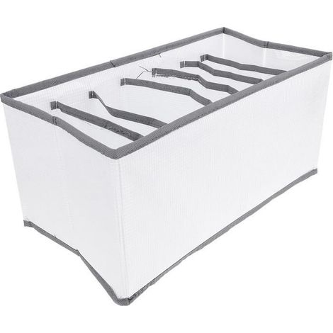 Diviseur de tiroir de rangement pour organisateur de vêtements diviseur de placard de tiroir diviseur de tiroir pliable (1/4)