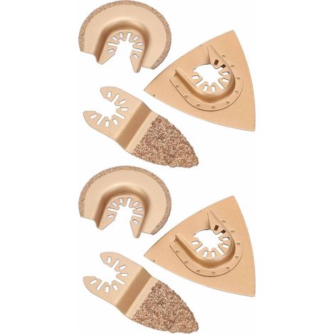 6 Stück Sägeblätter aus Hartmetall, multifunktionale oszillierende Sägeblätter, Werkzeug für die Holzbearbeitung (1/5)
