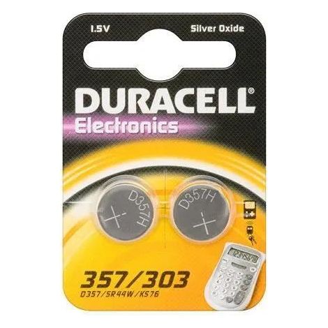 Batterie bouton duracell SR 44 puissance fiable blister