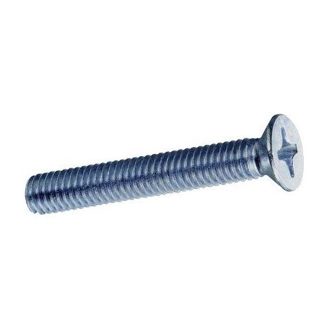 VITE METALLO TSP ZINCATA - CLASSE 4.8 CAVA PH FIL INTERO MM 4X25 CF=PZ 500- 1 confezioni