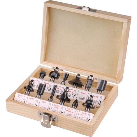 Alicates de corte EXTOL CRAFT para madera, con cuchillas SK, juego de 12 unidades 44032
