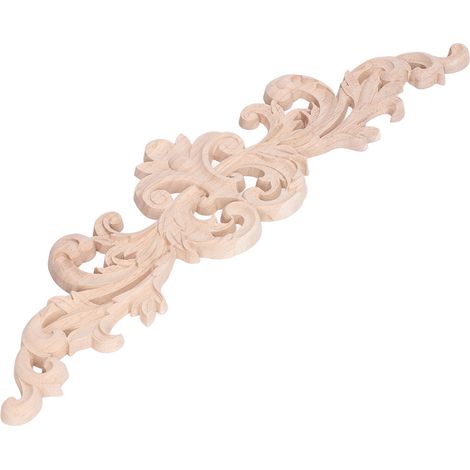 Appliques en Bois d'Hévéa Naturel pour Décoration de Meubles - Écologiques et Sûrs (1/5)