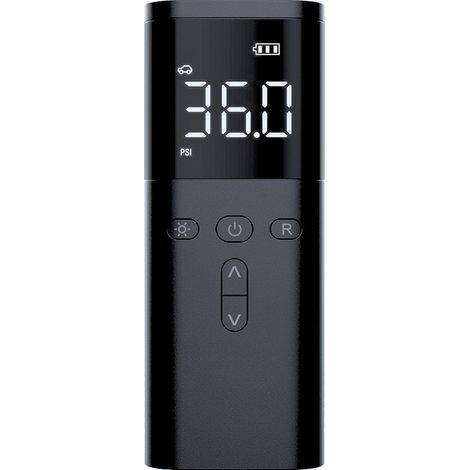 Compresseur d'air portable pour pneus, 150 PSI, avec télécommande, pour gonfler les pneus de vélo, de voiture ou de moto.-AquaForge (1/5)
