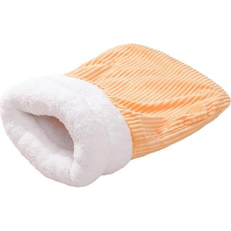 Sac de couchage chaud pour chat, lit douillet pour chat, nid confortable pour chat (1/5)