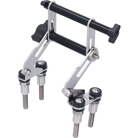 Support GPS Moto Support Téléphone Étrier Navigation Motard Accessoire Remplacement R1250GS Argent (1/5)