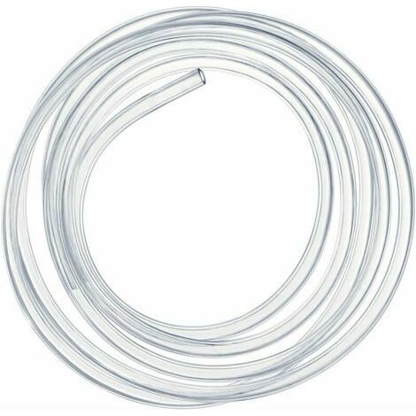 Transparent flexible hose 2m – Flexible PVC for drinking water, gasoline, oil – Interior diameter 16mm, exterior 20mm (1/5)