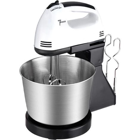 Pétrisseur électrique, 100 W, 7 vitesses, pour pain, gâteaux, pizzas, biscuits et pâtisseries.-AquaForge (1/5)
