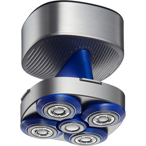 Rasoir électriques hommes, IPX7 rasoir tete chauve homme (5 têtes magnétiques, autonomie 90 min, charge rapide USB-C, indicateur batterie, Wet&Dry, régulation PID intelligente, Résultat Précis) (1/4)
