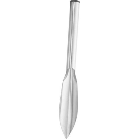 HOXILEELEOOutils giardinaggio pala in mano a punta di vanga mano d'argento in acciaio inox (1/5)