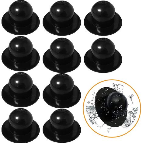 Lot de 6/10 bouchons d'étanchéité/bouchons muraux pour piscine, adaptés aux accessoires de piscine et aux bouchons de remplacement pour piscines. (1/5)