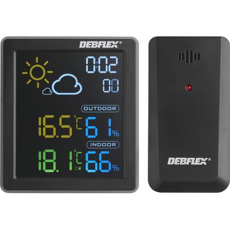 DEBFLEX - STATION METEO SANS FIL