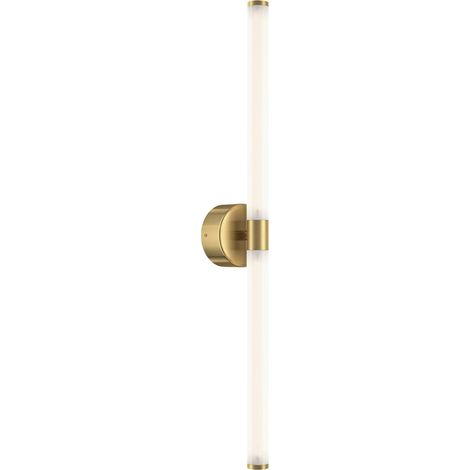 Applique Da Parete Moderno Axis Alluminio Oro Luce Led 16W (1/3)