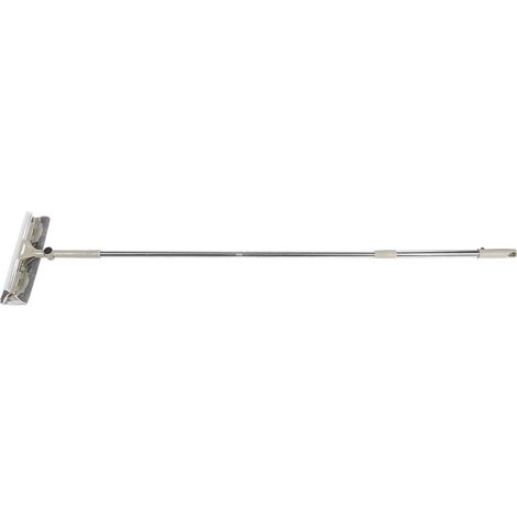 Nettoyeur de Fenêtre Rotatif à Double Face avec Longue Perche et Brosse - Raclette de Nettoyage (1/5)