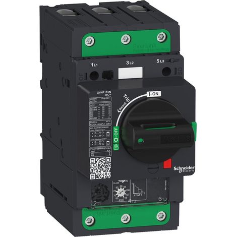 Disyuntor de motor TEYS GV4 3P 80 A Icu 50 kA termomagnético con terminales Everlink