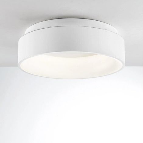[GEBRAUCHT] B-Ware Luce Ambiente Design Noah LED Ceiling Lamp, White, Ø 45 Cm, Metal, CCT (1/2)