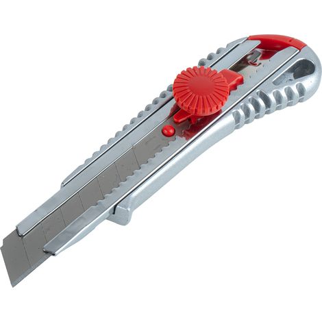 Cuchillo universal de aluminio con pomo 100x18x0,5mm amio-04815 (1/5)