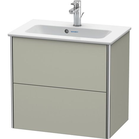Duravit XSquare Mueble de pared compacto 61,0x38,8 cm, 2 cajones, (1/3)