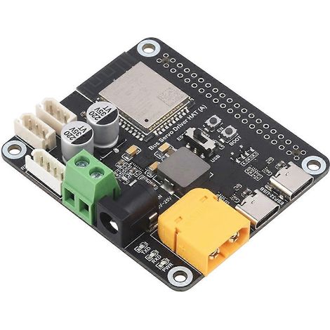 Carte d'extension (HAT) pour servomoteurs de bus série, intégrant ESP32 et circuit de commande de servomoteur, compatible avec les servomoteurs de bus série de la série RSBL. (1/5)