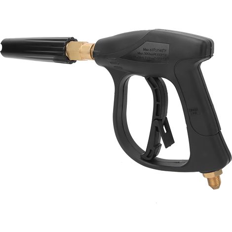 Pistolet de pulvérisation pour lave-auto, atomiseur en laiton et plastique, réglable, pour machine de lavage haute pression. (1/5)
