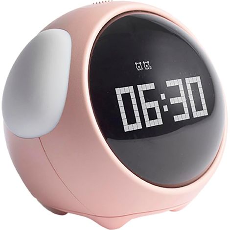 KICHOUSE Réveil LED Adorable pour Garçon et Filles 5 Alarmes (1/5)