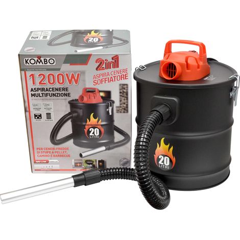 KOMBO BIDONE ASPIRACENERE DA 1200 W CAPIENZA 20 LT (1/5)