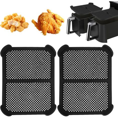 Protector contra salpicaduras - Ninja - AF400EU/AF451EU/DZ401 - Silicona - Resistente a temperaturas de hasta 240 °C - Paquete de 2 (1/4)