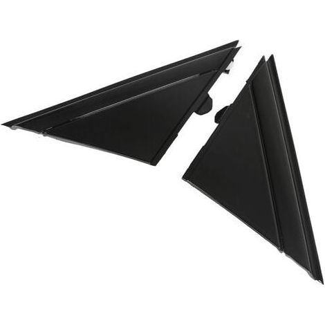 Rearview Mirror Emblem 1SH17KX7AA 1SH16KX7AA Left & Right Rearview Mirror Triangle Replacement Parts for Fiat 500 2012-2017 (Glossy Black) MUMU (1/4)