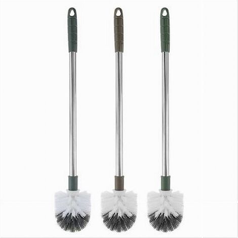 TRADE SHOP - Scopino Scopettino Ricambio Spazzolino Per Water Wc Bagno 48cm Colori Vari 87270 -