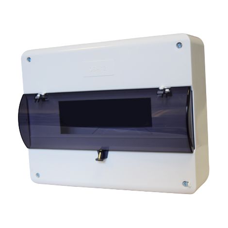 Quadro di distribuzione modulare 1x12 da parete N+PE con serranda antifumo IP30 Karlik OB-12ZZK