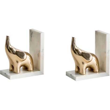 Buchstützen Set KOTEZI Marmor Gold (1/5)