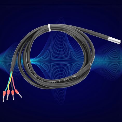 Sonde de mesure de température et d'humidité en acier inoxydable 304, fournisseur industriel FS304‑SHT10 (1/5)