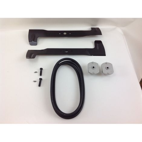 CASTELGARDEN TC92 17-450 cuchillas para tractor de césped + kit de tornillos (1/4)
