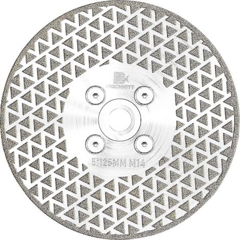 Disque diamant 125mm M14 pour carrelage, granit, marbre, céramique (1/5)